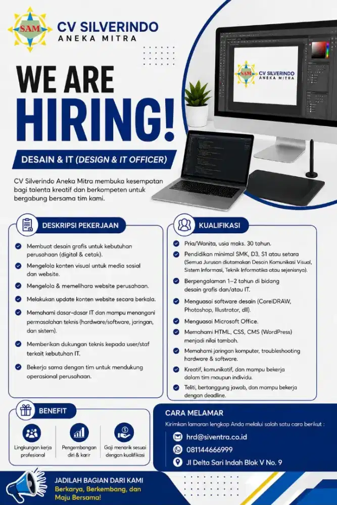 Lowongan Pekerjaan Desain It dan Project Engineering
