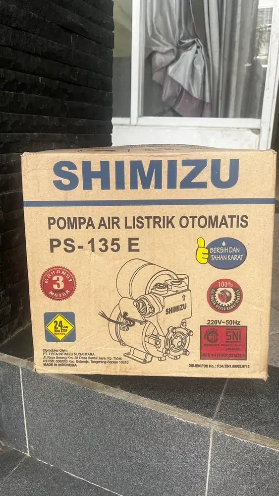 DIJUAL NEW Shimizu Mesin Pompa Air 135E Automatic