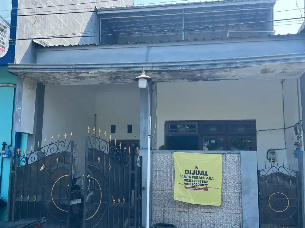 JUAL CEPAT/DIKONTRAKAN!!! Rumah tinggal posisi jalan utama Perumahan