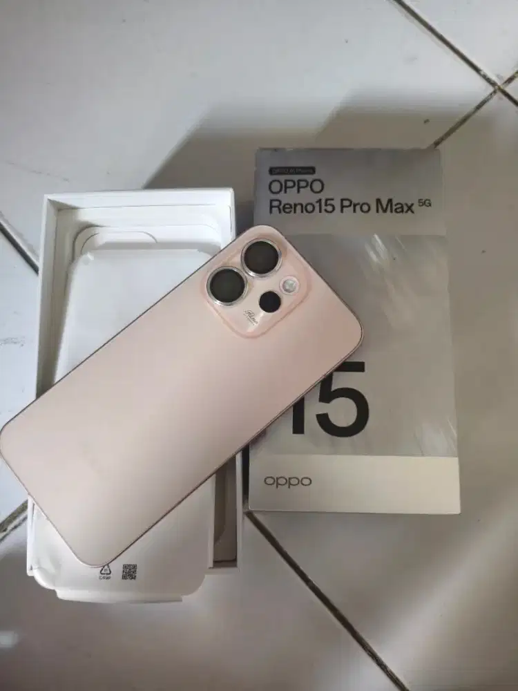 Oppo Reno 15 promax 5g 12/512