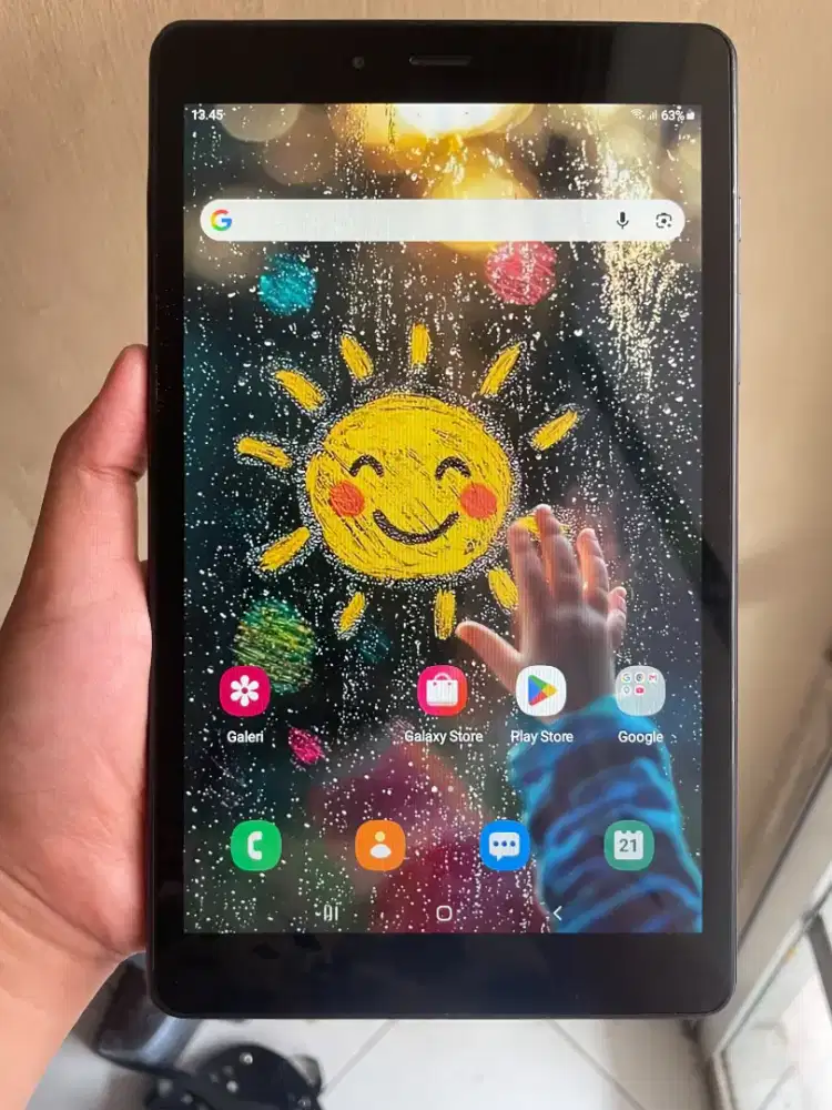 Tablet SAMSUNG GALAXI TAB A8 2019 (T295),Layar 8 inci,ram 2/32GB,kartu