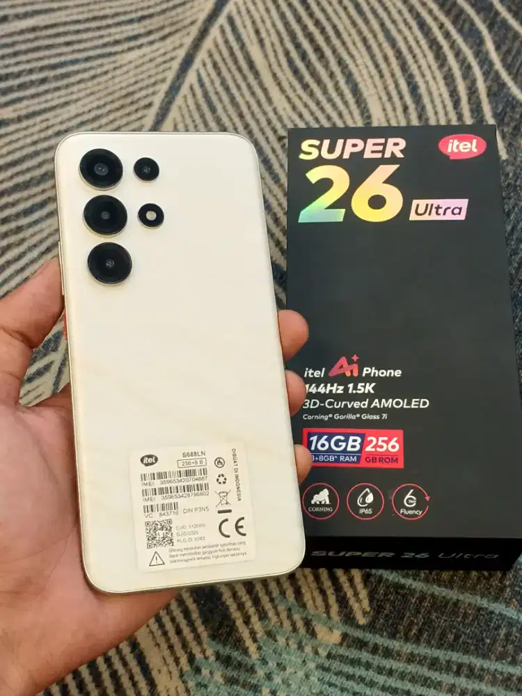 Itel S26ultra 8+8/256 Fullset Muluss
