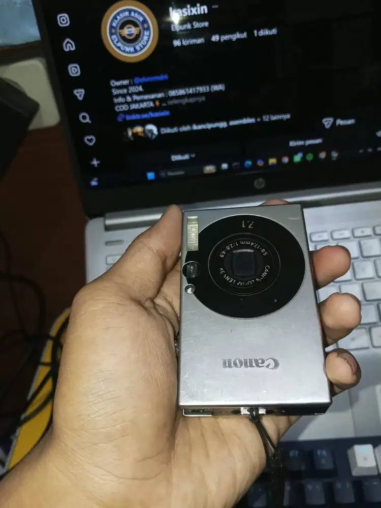 Digicam Canon Ixus 70 7.1 MP