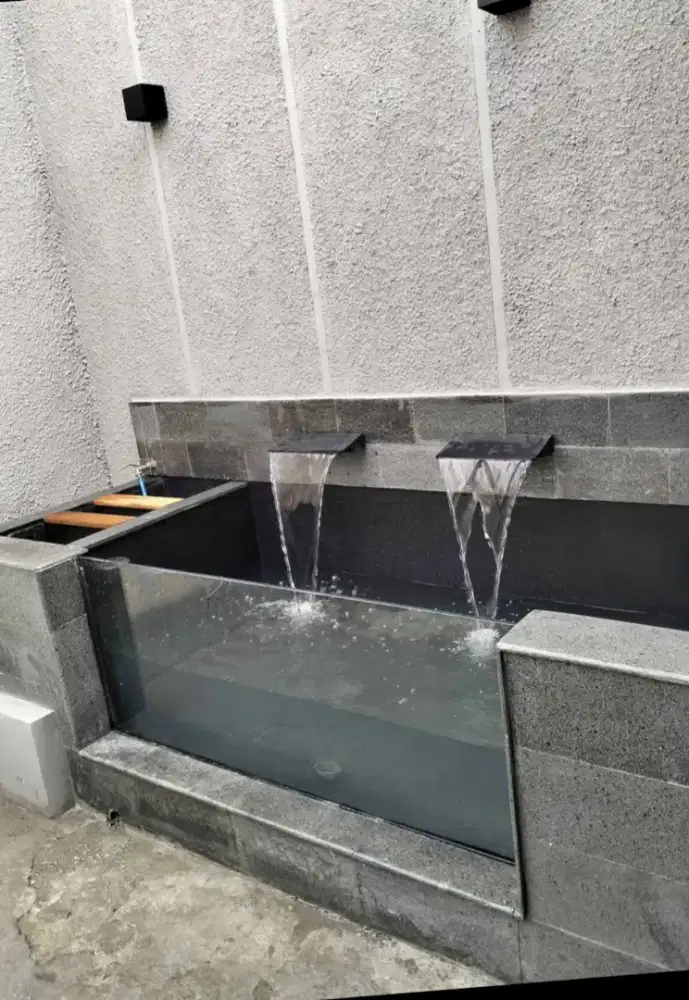 Kolam minimalis modern