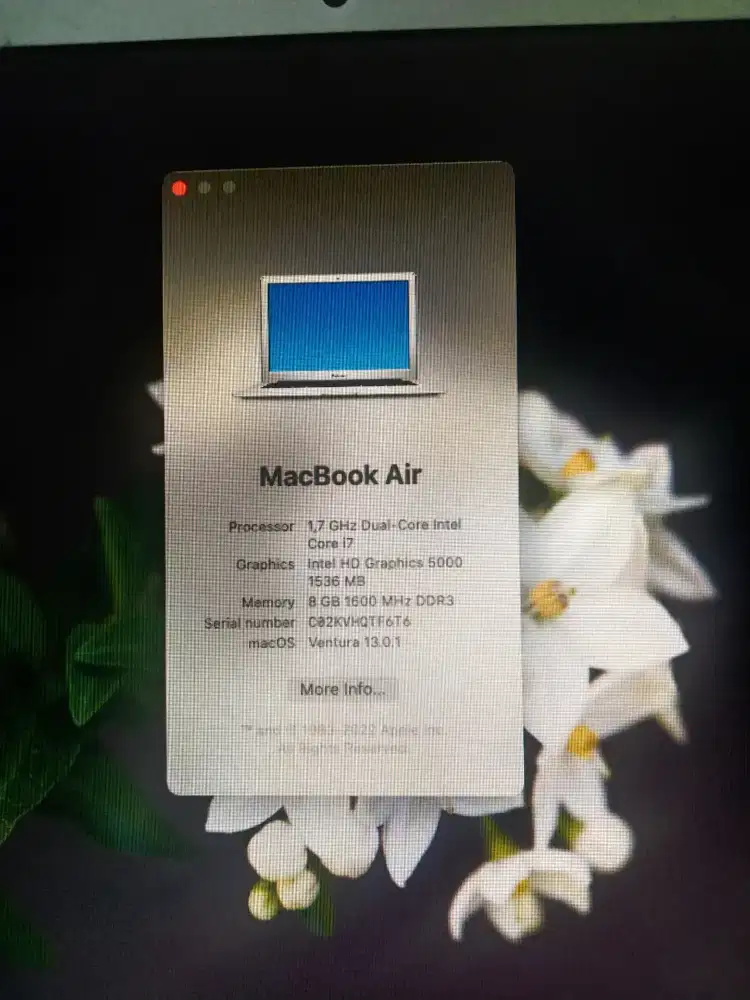 Macbook air 13