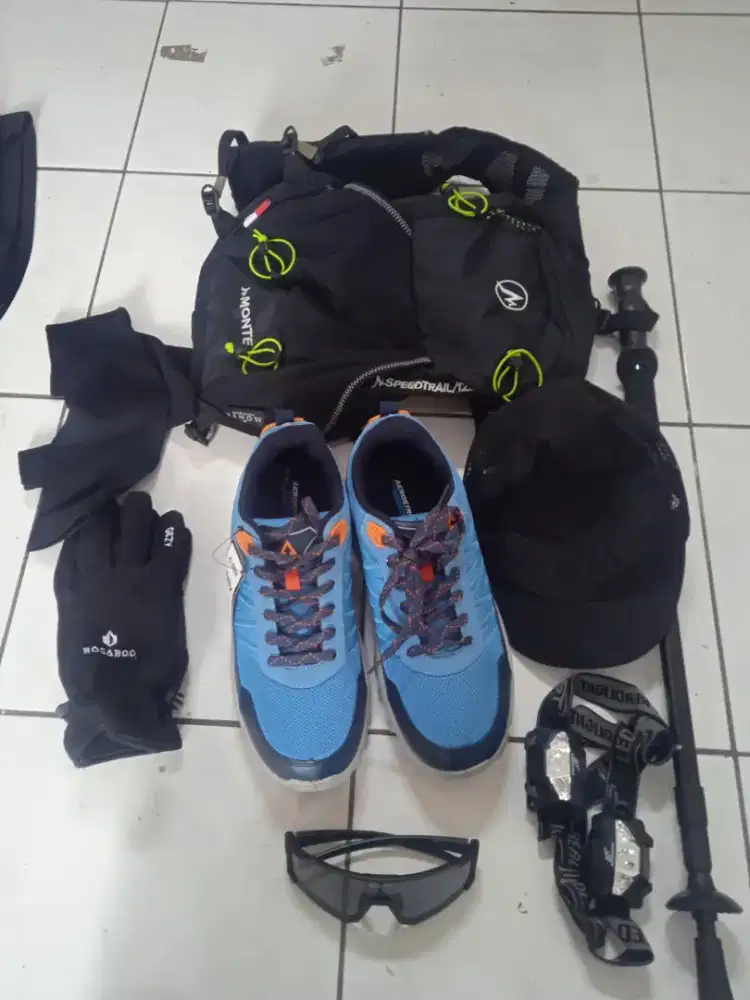 Paket alat hiking (baru&bekas)