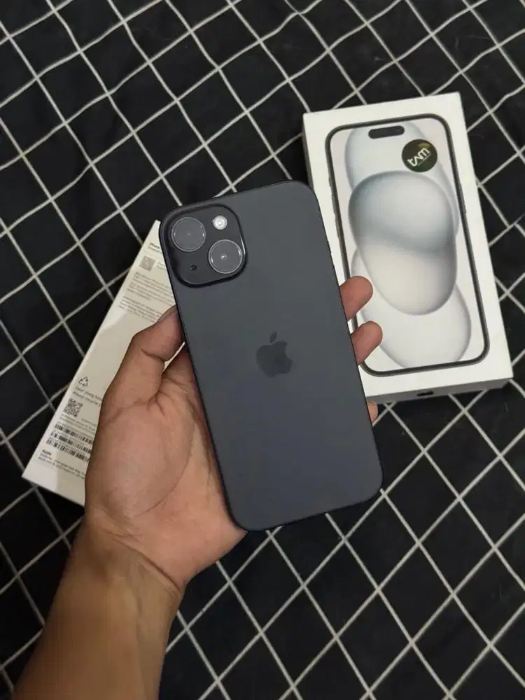 Iphone 15 128Gb iBox Black Garansi On tahun depan