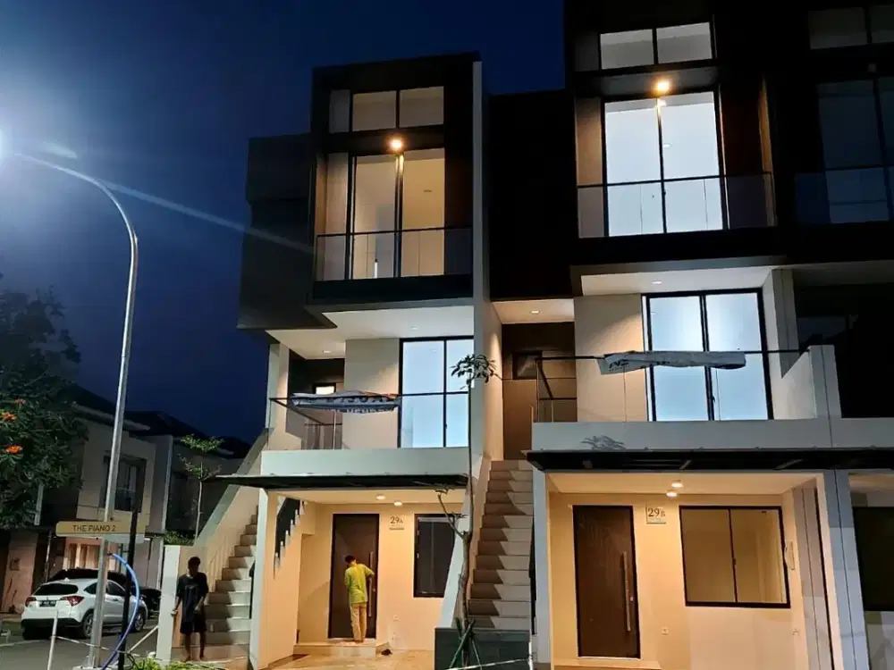 Dijual Rumah 3lt Hook Cluster Piano, Golf Island PIK Lokasi strategis, dekat pusat kuliner