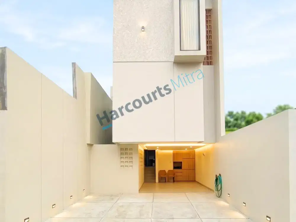 DIJUAL RUMAH BARU KEMANG BARAT 3 LANTAI - LOKASI PREMIUM & STRATEGIS (SHM) - MI