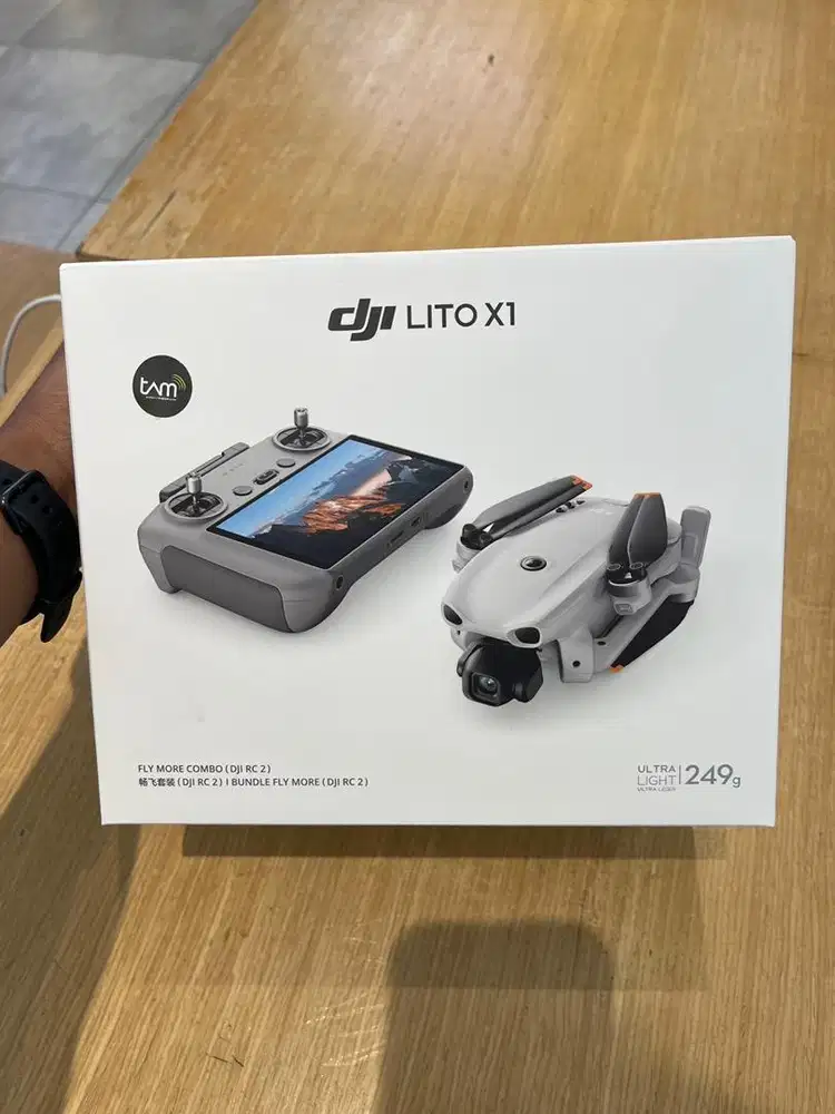 BEST SPEC !! DJI LITO X1 FLY MORE COMBO RC2 NEW SEGEL RESMI OFFICIAL
