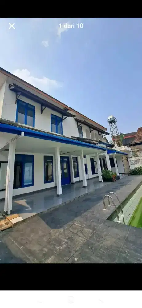 Di sewakan rumah untuk usaha dan tempat tinggal,turun harga