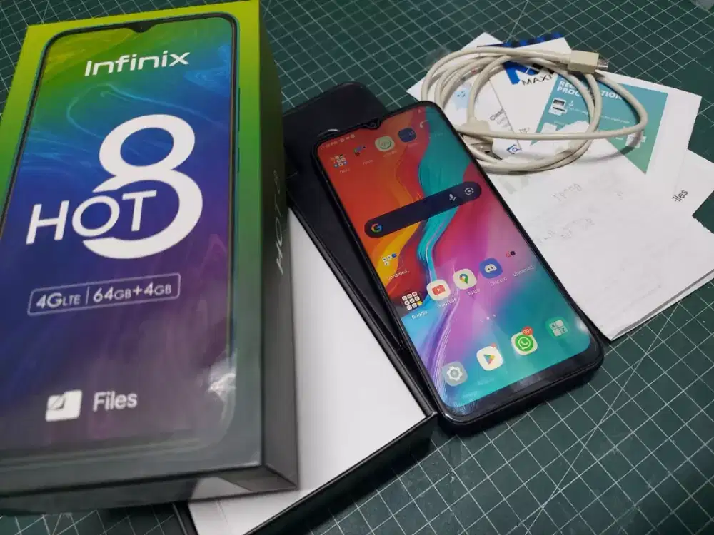Infinix Hot 8 4/64 Fullset