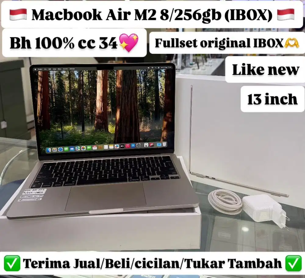 MACBOOK AIR M2 8/256gb IBOX