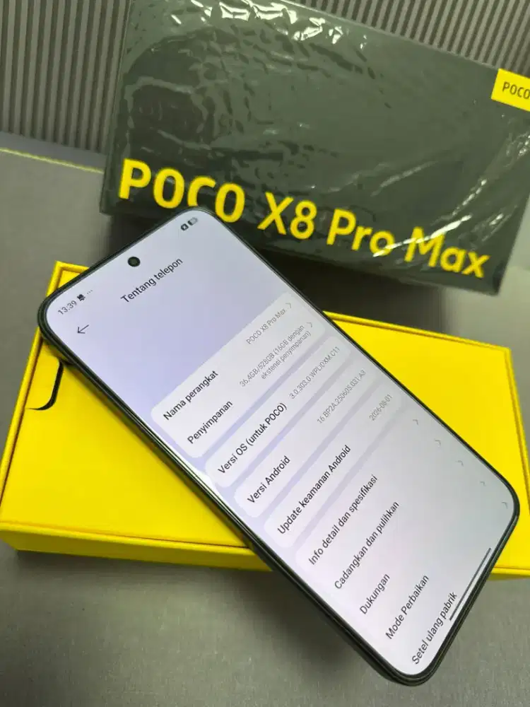 Xiaomi Poco X8 Pro Max 12/512gb Like New Bisa Tukar Tambah