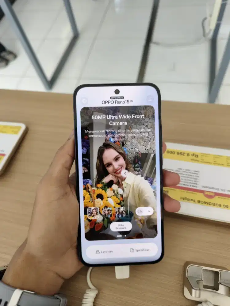 Oppo Reno 15 5G 8/256 Cicilan bunga 0% menggunakan Kredivo