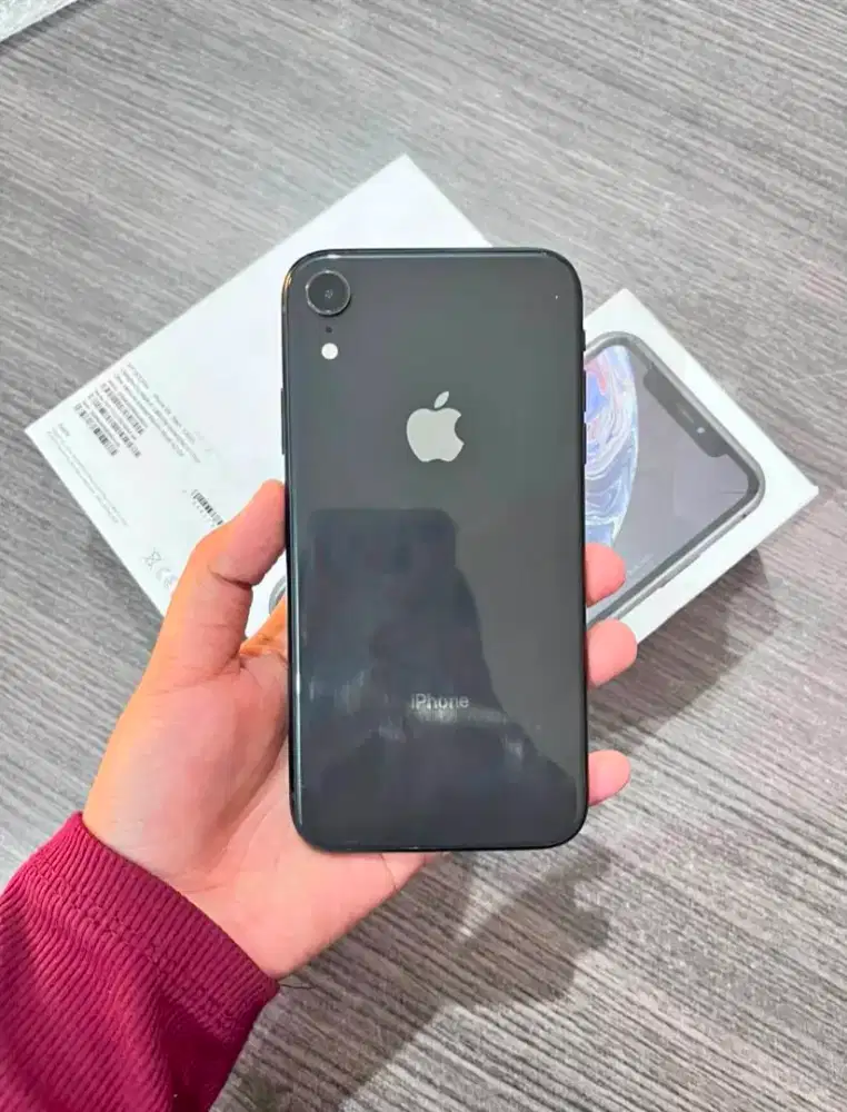 Iphone XR 128GB Black Mulis Wifi Only Lengkap
