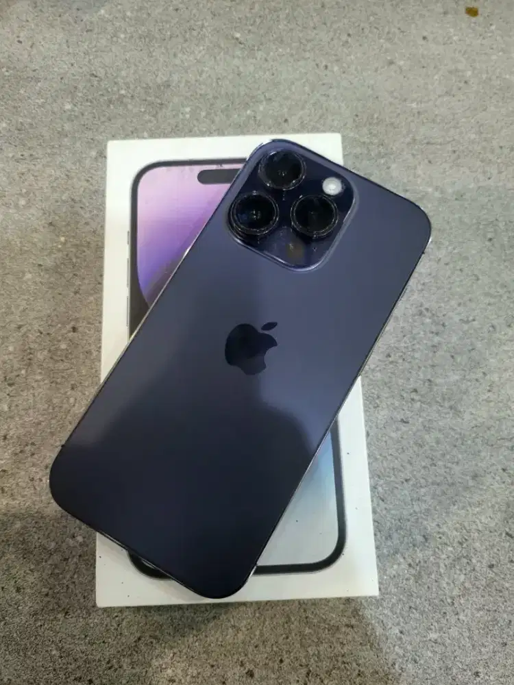 Iphone 14 pro 128gb beacukai fulset .