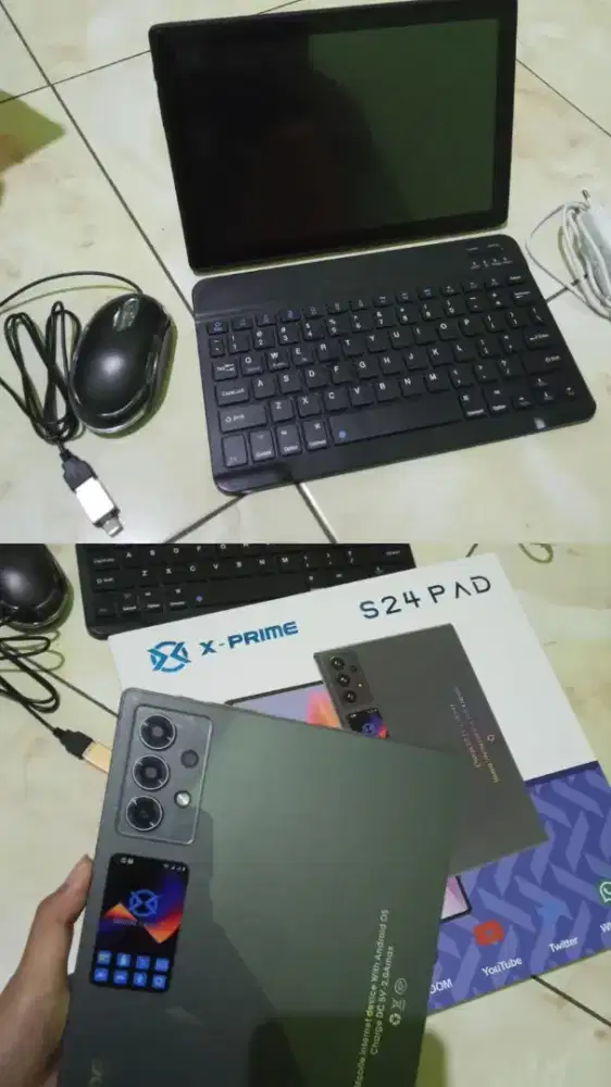 Tablet X prime fullset 1 minggu pemakaian 16/512 Gb