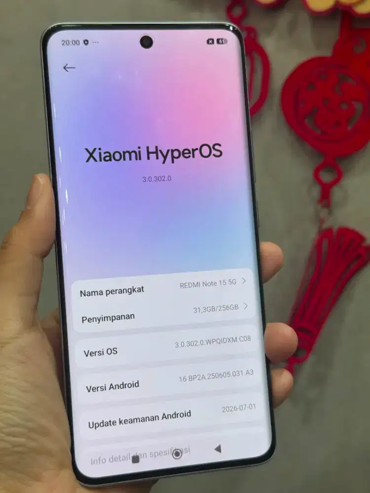 Second Xiaomi Note 15 5G 8+8/256GB