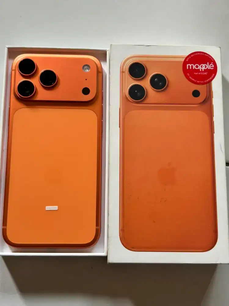 Iphone 17 Pro Max 256gb resmi iBox
Fullset
