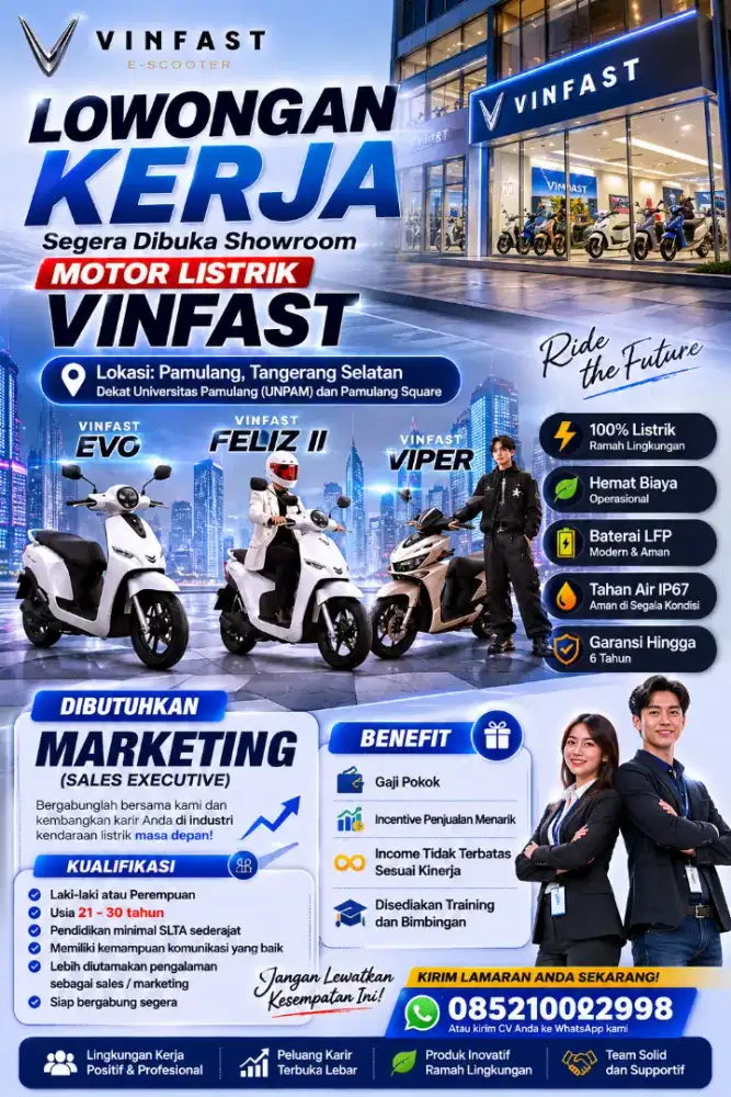 Dibutuhkan Marketing Executive