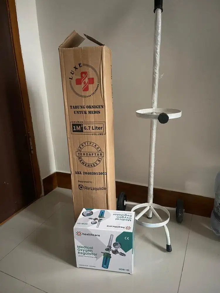 Jual tabung oksigen medis komplit