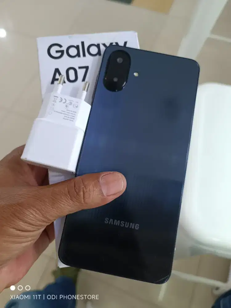 Samsung a07 4+4/64 mulus 98% dan lengkap