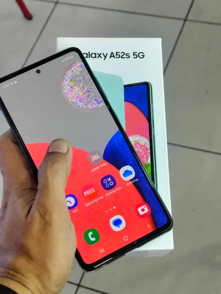 Samsung galaxy a52s 8/256gb lengkap