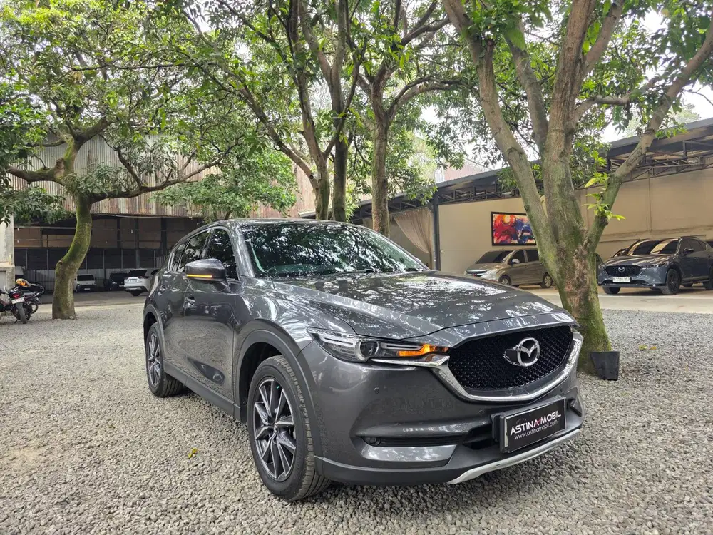 KM 59.000 Mazda CX5 2.5 Elite AT Matic 2018 Abu ASTINA MOBIL Sunroof