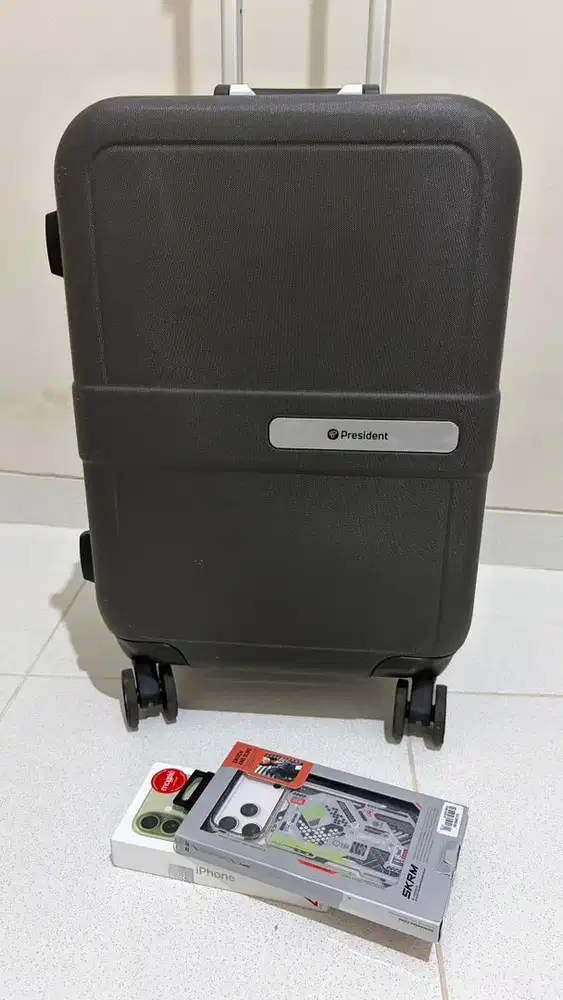 Koper President Size 20 Cabin Sudah TSA Lock Like New Perfect Cond