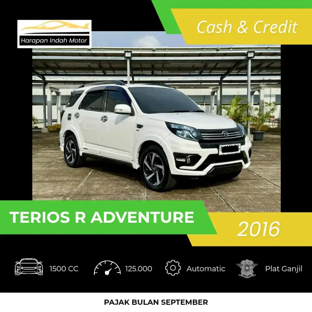 Daihatsu Terios R Adventure Matic 2016 KM 125RB