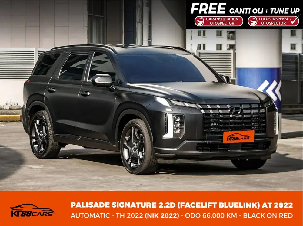 Warranty HYUNDAI PALISADE SIGNATURE 2.2D AT 4x2 2022