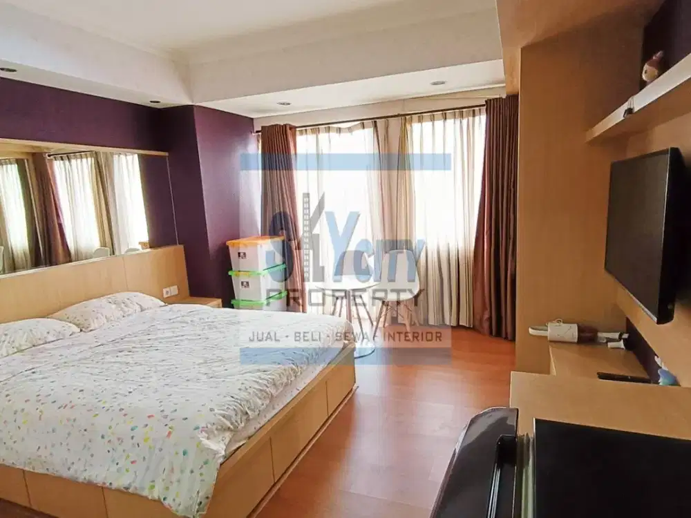 Jual Cepat Studio Apartemen Royal Mediterania Garden Residence Full Furnished Lengkap