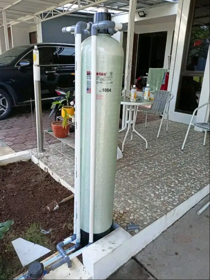Sepaket fiklter air /kepala 3way valve manual /dengan media