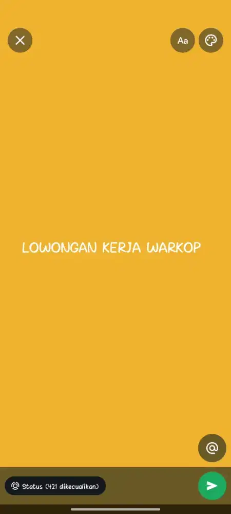 LOWONGAN JAGA WARKOP