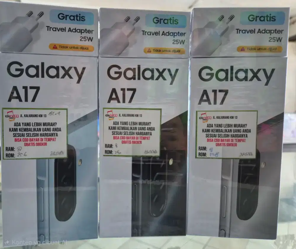 PROMO SAMSUNG GALAXY A17 GARANSI RESMI SAMSUNG