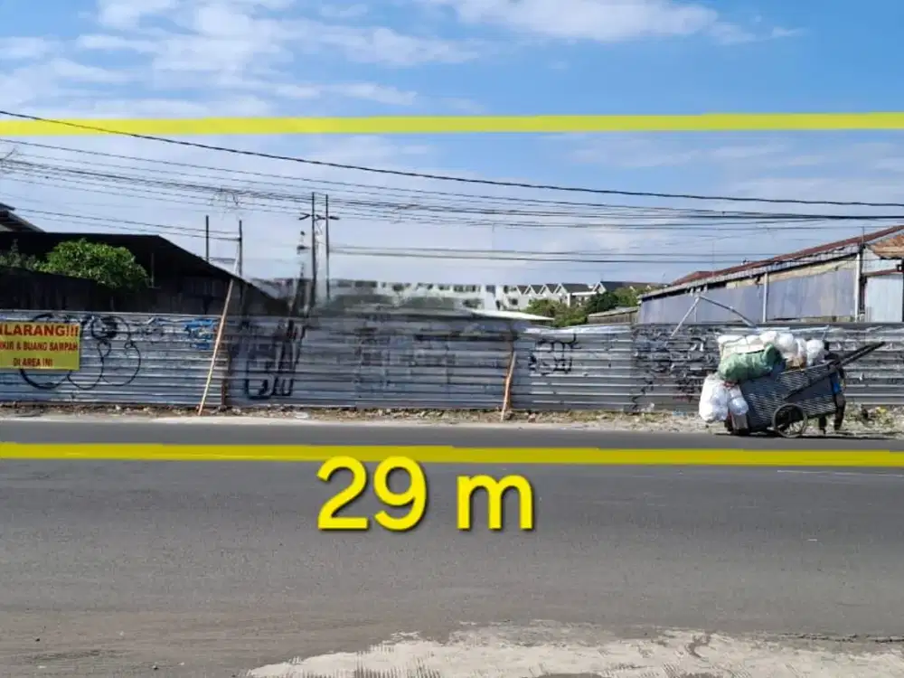 Dijual tanah pusat niaga Teuku Umar Barat Denpasar