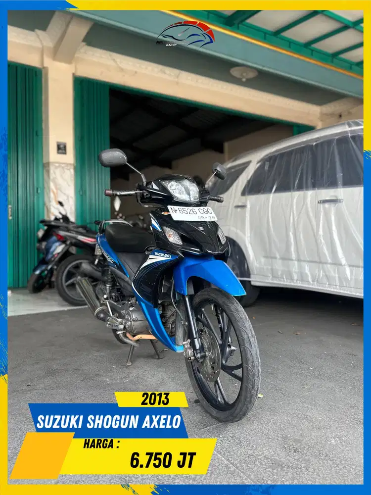 SUZUKI SHOGUN AXELO 2013 MURAH MERIAH MASZEHH HIKMAH MOTOR KEPUH