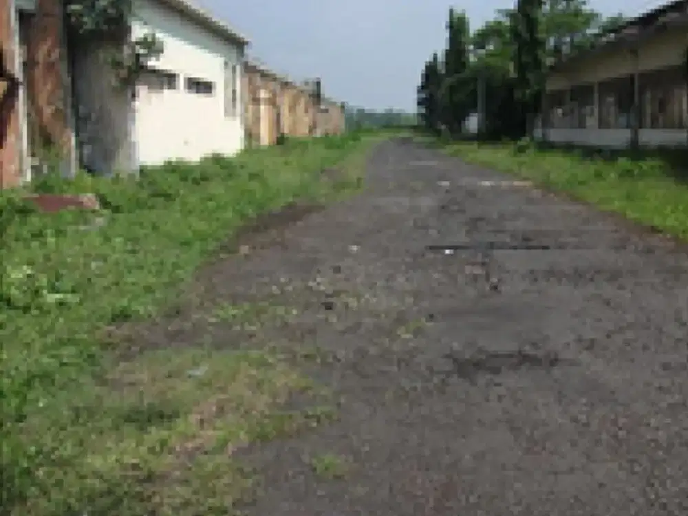Dijual Eks Pabrik Lokasi Strategis di Lawang Malang