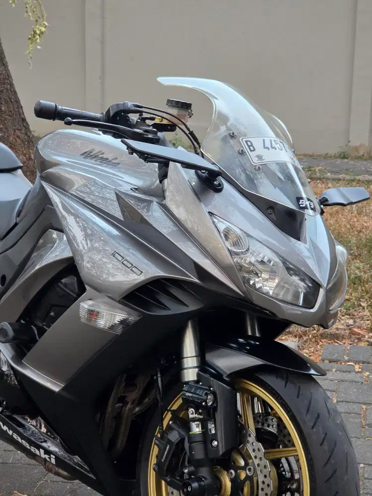 Moge Sport Turing Kawasaki Ninja 1000 SX th 2013 Modif Siap Gas