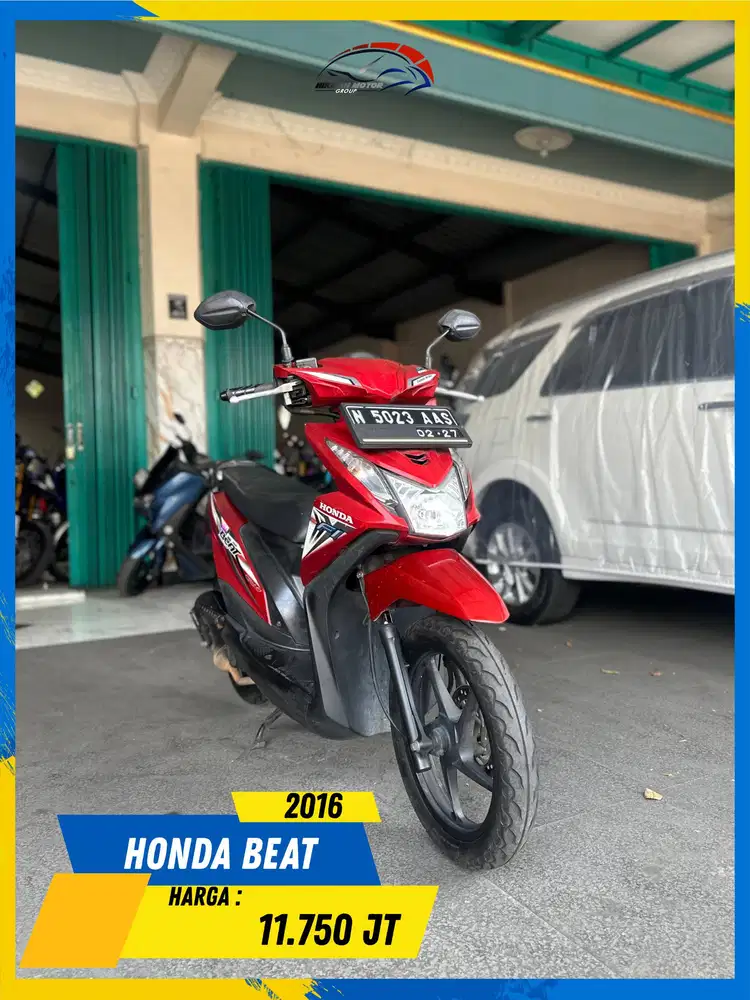 HONDA BEAT 2016 MURAH GAS POLL MASZEHH HIKMAH MOTOR KEPUH