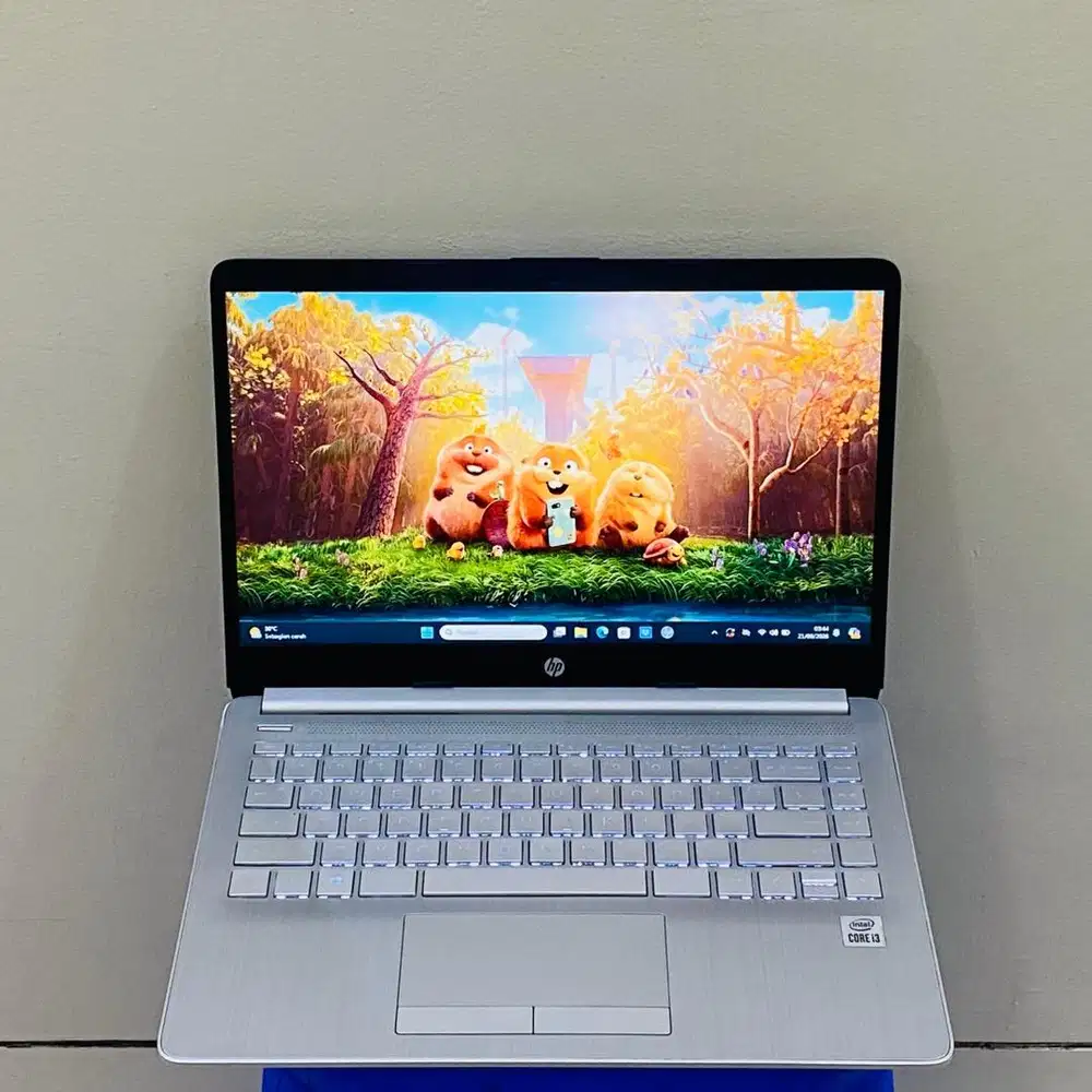 HP 14s CF2075TU - CORE i3-10110U - RAM 4GB - SSD 256GB - NORMAL