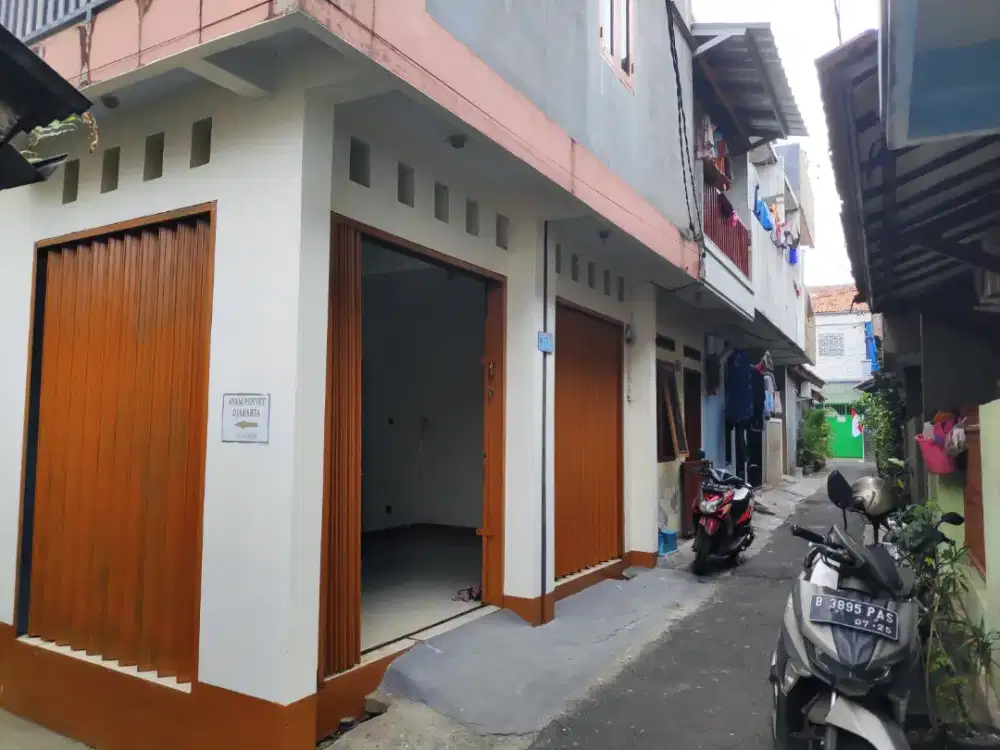 Kontrakan untuk rumah tinggal atau tempat usaha kebon jeruk, jak bar