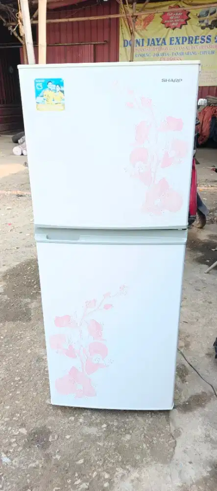 Kulkas pintu 2 sharp ori