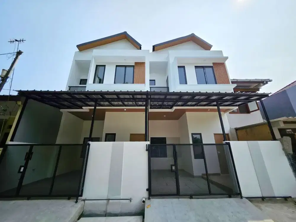 Dijual Rumah Siap Huni di Harapan Jaya, Blok C Bekasi Tersedia 2 unit rumah dengan desain 2 lantai yang nyaman