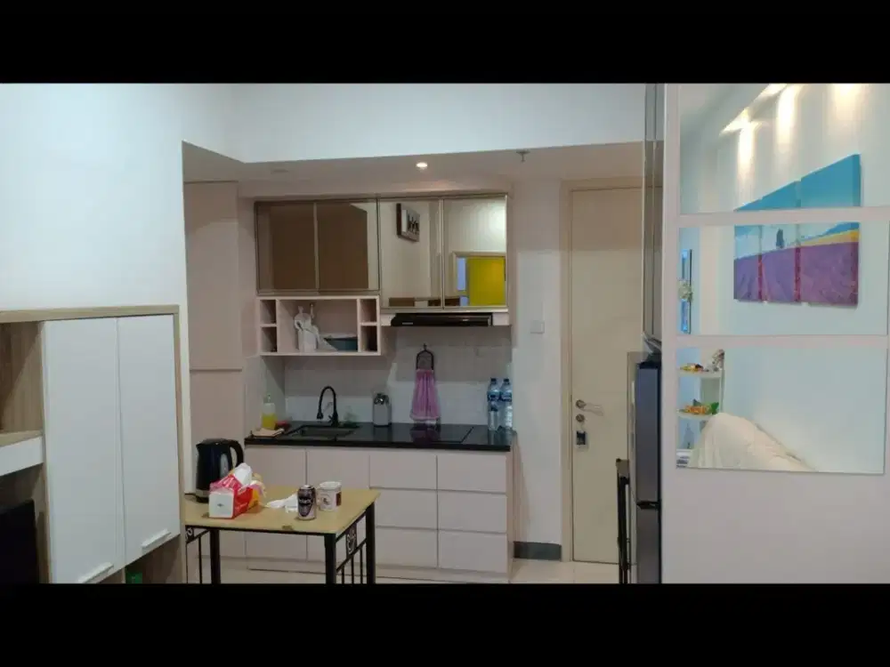 Dijual apartemen puncak cbd 2 BR kosongan 135jt nego lantai 6