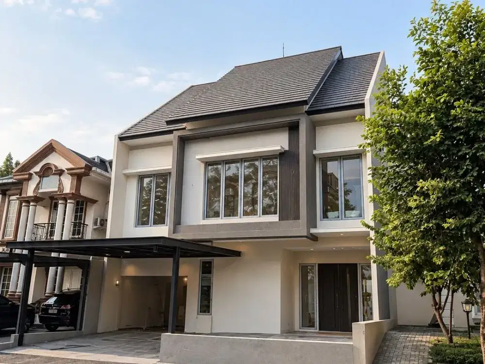 Rumah Baru Bangunan Mandiri Lebar 12 BSD City