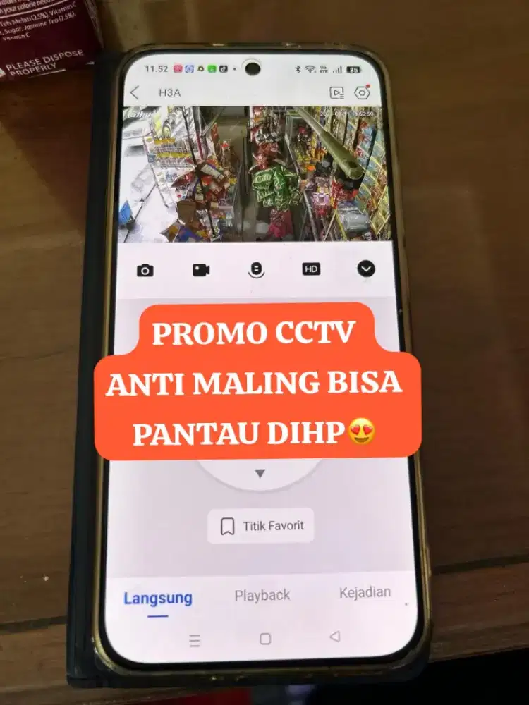 PROMO CCTV ANTI MALING BISA PANTAU DIHP