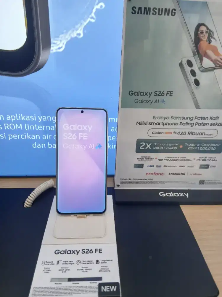 Samsung S26fe internal 256, promo triple zero 0% cicilan
