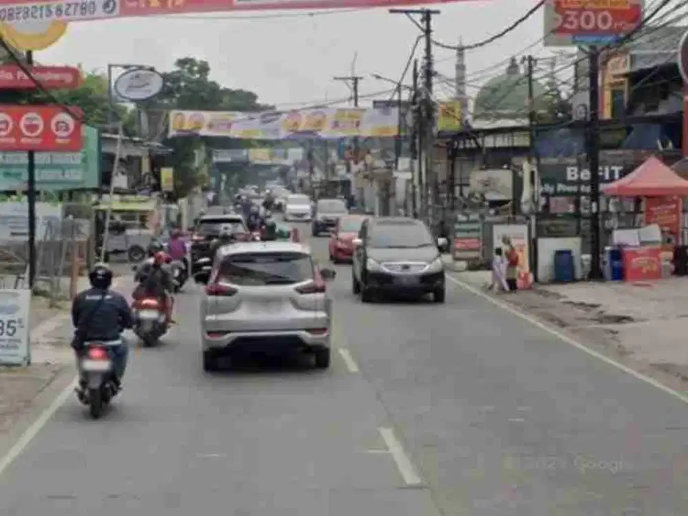 Tanah 610 m2 Raya Dekat Univ Pamulang